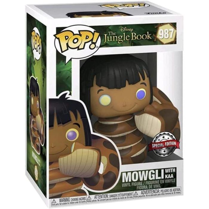 Figura POP Disney El Libro de la Selva Mowgli Exclusive 1