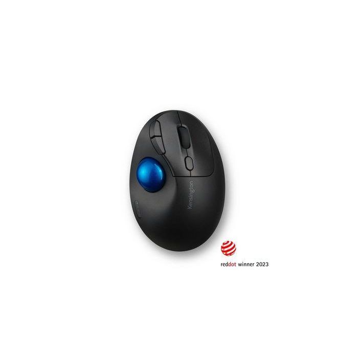 Kensington TB450 Ratón Óptico Trackball Pro Fit Ergo Inalámbrico Bluetooth 2.4GHz 1600 DPI Negro/Azul 1