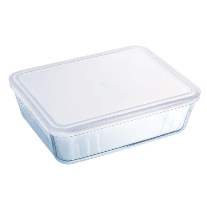 Fiambrera Rectangular con Tapa Pyrex Cook & Freeze 19 x 14 x 5 cm 800 ml Transparente Silicona Vidrio (6 Unidades) 2 Fiambrera Rectangular con Tapa Pyrex Cook & Freeze 19 x 14 x 5 cm 800 ml Transparente Silicona Vidrio (6 Unidades) 2