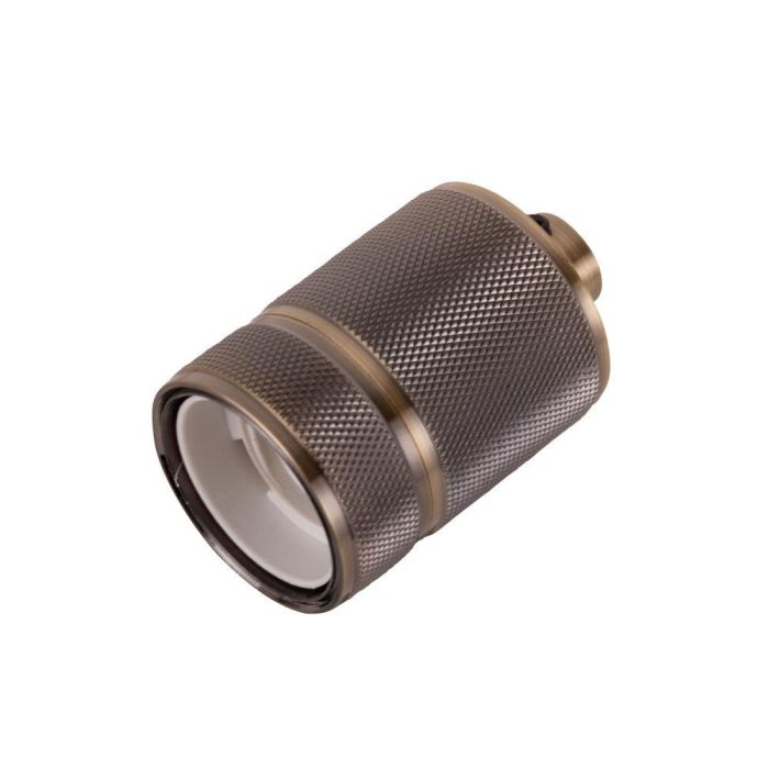 Portalámpara E27 de Cobre Negro Estilo Retro Vintage SKD-L009