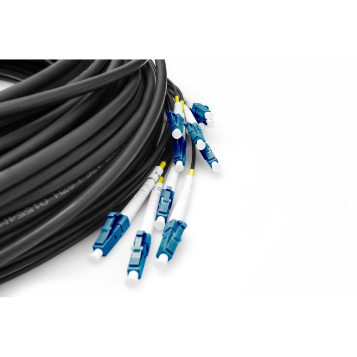 DIGITUS LWL Patchkabel LC->UPC 100m Vorkonfektioniert OS2 12 3