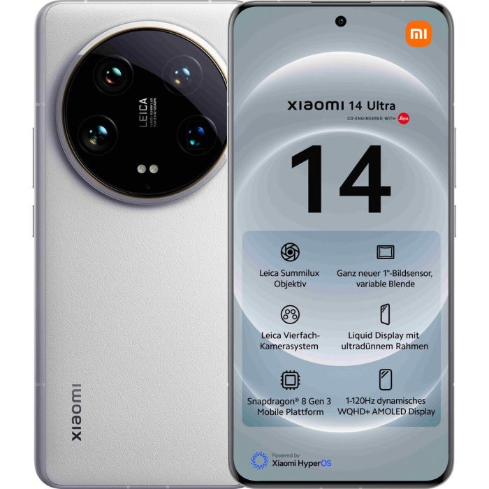 Smartphone Xiaomi 14 Ultra 6,73" 16 GB RAM 16 GB 512 GB Blanco 0 Smartphone Xiaomi 14 Ultra 6,73" 16 GB RAM 16 GB 512 GB Blanco 0