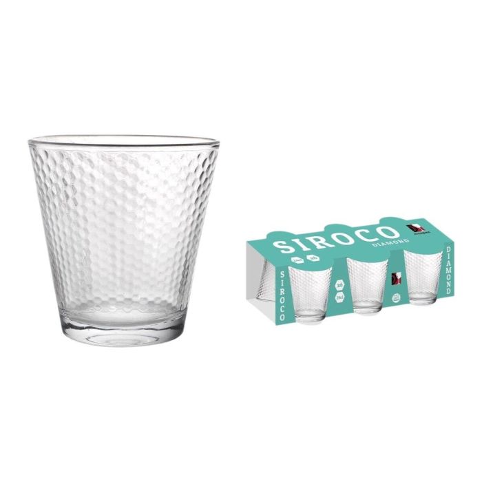 Set de Vasos La Mediterránea Siroco diamonds 6 Piezas (12 Unidades) 2 Set de Vasos La Mediterránea Siroco diamonds 6 Piezas (12 Unidades) 2