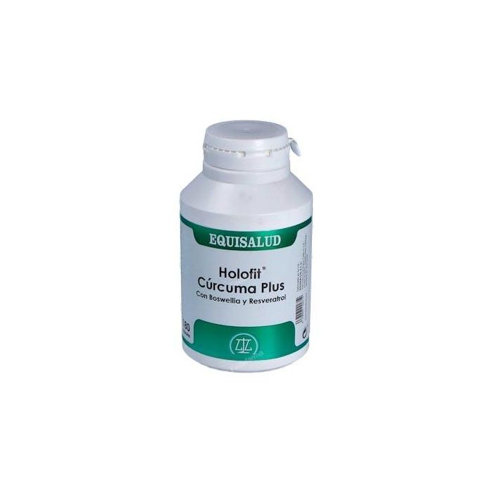 Holofit Cúrcuma Plus con Boswellia y Resveratrol 180 Cápsulas – Suplemento Alimenticio para Vegetarianos