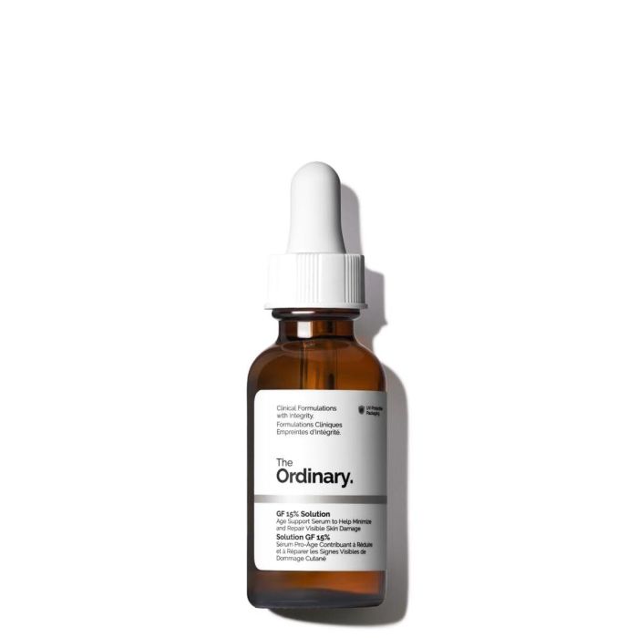The Ordinary GF SOLUTION Serum Antienvejecimiento 15% con Factores de Crecimiento para Rostro y Cuello, Suaviza Líneas Finas y Mejora Firmeza, 30 ml 5 The Ordinary GF SOLUTION Serum Antienvejecimiento 15% con Factores de Crecimiento para Rostro y Cuello, Suaviza Líneas Finas y Mejora Firmeza, 30 ml 5