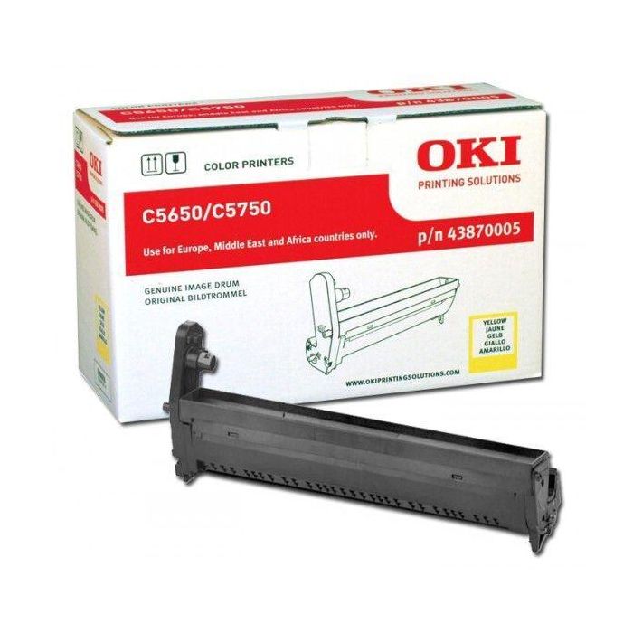 Oki Tambor Amarillo C-5650-5750 - 20.000 Cop./Cap./Ml.