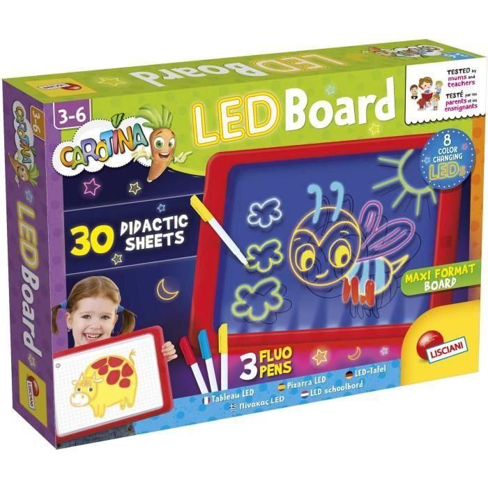 Lisciani Giochi LIS8008324086740 Pizarra Luminosa para Dibujar y Contar Incluye Marcadores FLUO 0 Lisciani Giochi LIS8008324086740 Pizarra Luminosa para Dibujar y Contar Incluye Marcadores FLUO 0