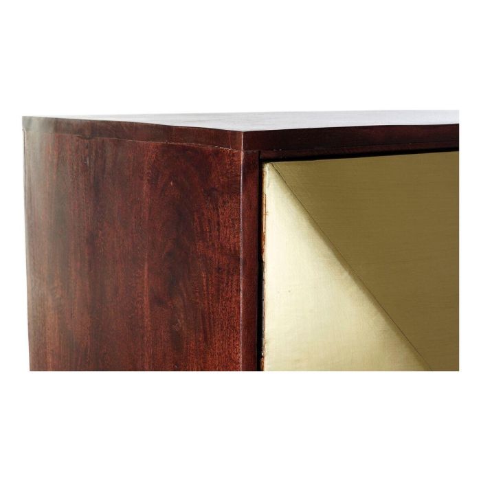 Aparador Glam DKD Home Decor Marron Oscuro Dorado 43 x 156.5 x 84 cm 6