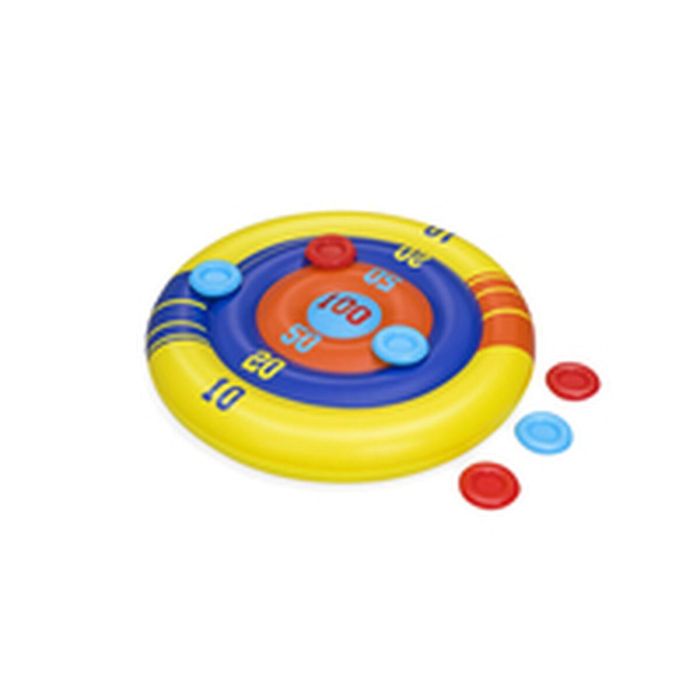 Bestway Juego Flotante Lanza Hinchable Discos D140 cm +3 Años Piscina 52566 2 Bestway Juego Flotante Lanza Hinchable Discos D140 cm +3 Años Piscina 52566 2