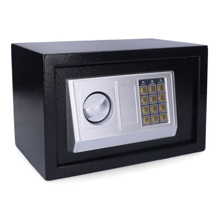 Micel Caja Fuerte Electrónica Digital NE 13383, Apertura por Combinación o Llave, Negro, 31 x 20 x 20 cm 0 Micel Caja Fuerte Electrónica Digital NE 13383, Apertura por Combinación o Llave, Negro, 31 x 20 x 20 cm 0