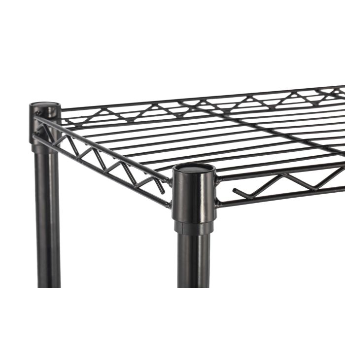 Estanteria Metal 3 Niveles Black Moblekit (2 Unidades) 3 Estanteria Metal 3 Niveles Black Moblekit (2 Unidades) 3