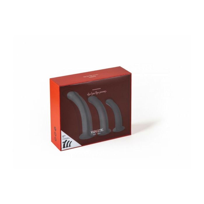 Dildo Virgite Negro S/M/L Set 2 Dildo Virgite Negro S/M/L Set 2