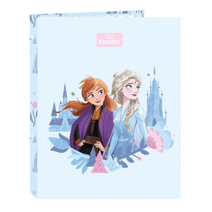 Carpeta de anillas Frozen Ice magic Azul A4 26.5 x 33 x 4 cm 0 Carpeta de anillas Frozen Ice magic Azul A4 26.5 x 33 x 4 cm 0