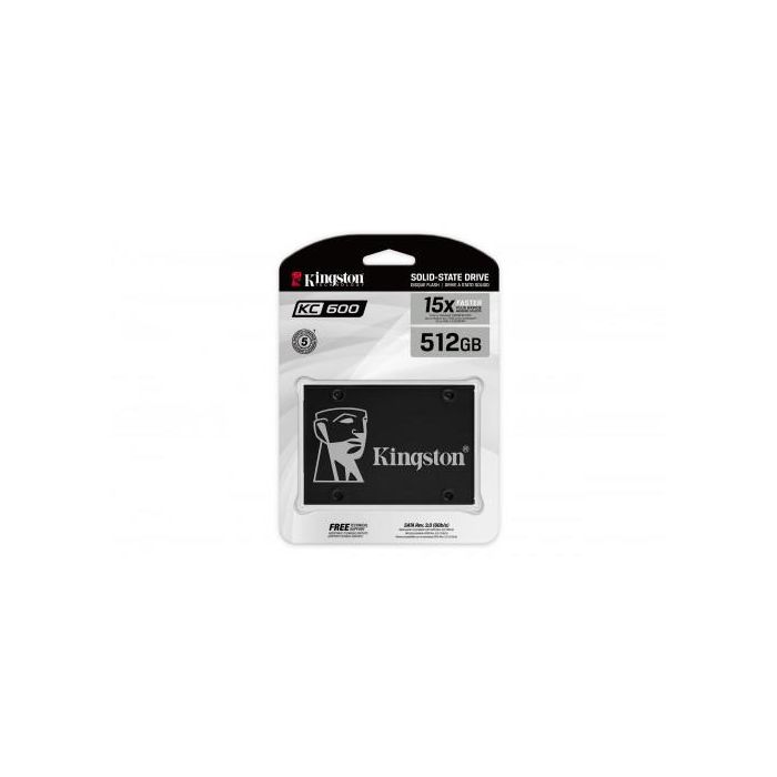 Kingston SKC600/512G SSD 512 GB 2.5" Serial ATA III 3D TLC 3