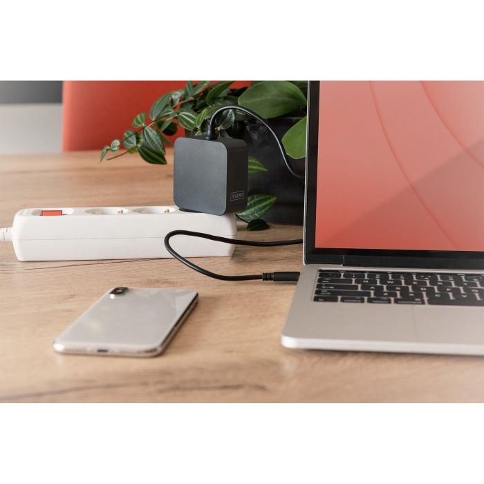 Digitus Universal Notebook Netzteil USB-C 65W 1.2m Kabel 1