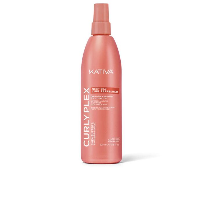 Kativa Curly Plex Spray Refrescante y Redefinidor de Rizos 225 ml
