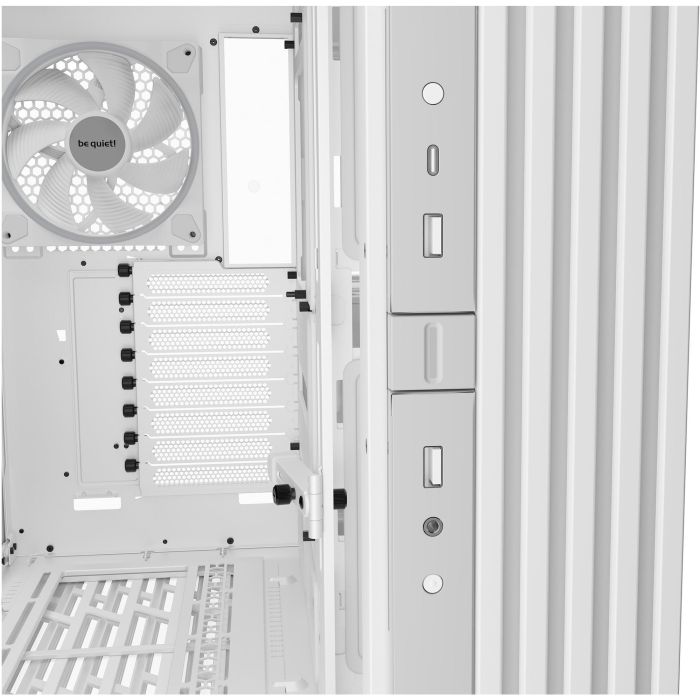 be quiet! LIGHT BASE 900 FX White Full Tower PC Gaming, Ventana Cristal Templado, ATX/EATX, USB-C, Blanco 4