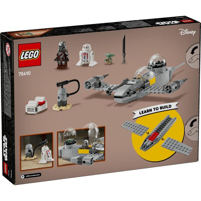 LEGO 75410 Caza Estelar N-1 de Mando y Grogu | Kit Juguete Construible Star Wars: The Mandalorian con El Mandaloriano, Grogu y R5-D4 12 LEGO 75410 Caza Estelar N-1 de Mando y Grogu | Kit Juguete Construible Star Wars: The Mandalorian con El Mandaloriano, Grogu y R5-D4 12