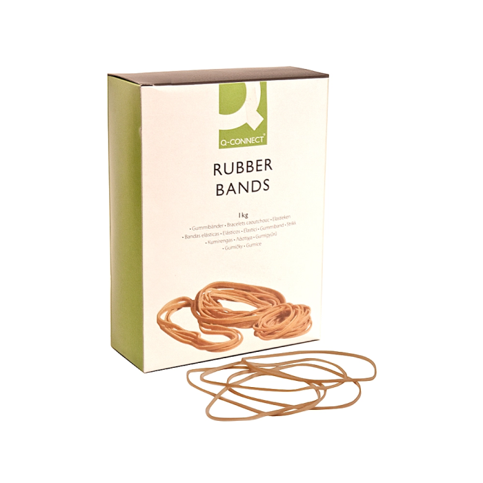 Q-connect Gomillas elásticas 1000 gr numero 15 150 x 2 mm 1
