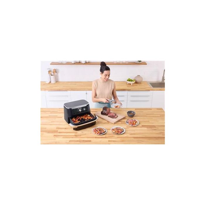 Ninja AF500EU Freidora de Aire Caliente Doble 10.4L para 8 personas 9 Ninja AF500EU Freidora de Aire Caliente Doble 10.4L para 8 personas 9