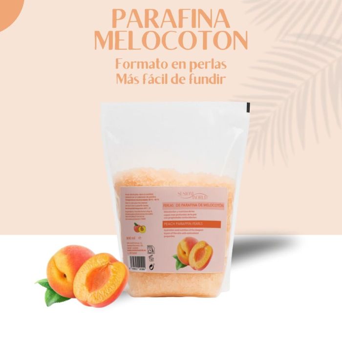 Crema de Pies Hidratante SesioMWorld PARAFINA DE MELOCOTÓN 1 L 4 Crema de Pies Hidratante SesioMWorld PARAFINA DE MELOCOTÓN 1 L 4
