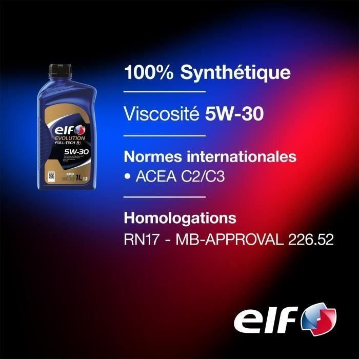 Aceite de motor - ELF - Evolution FULL-TECH R 5W-30 - 1L 3 Aceite de motor - ELF - Evolution FULL-TECH R 5W-30 - 1L 3