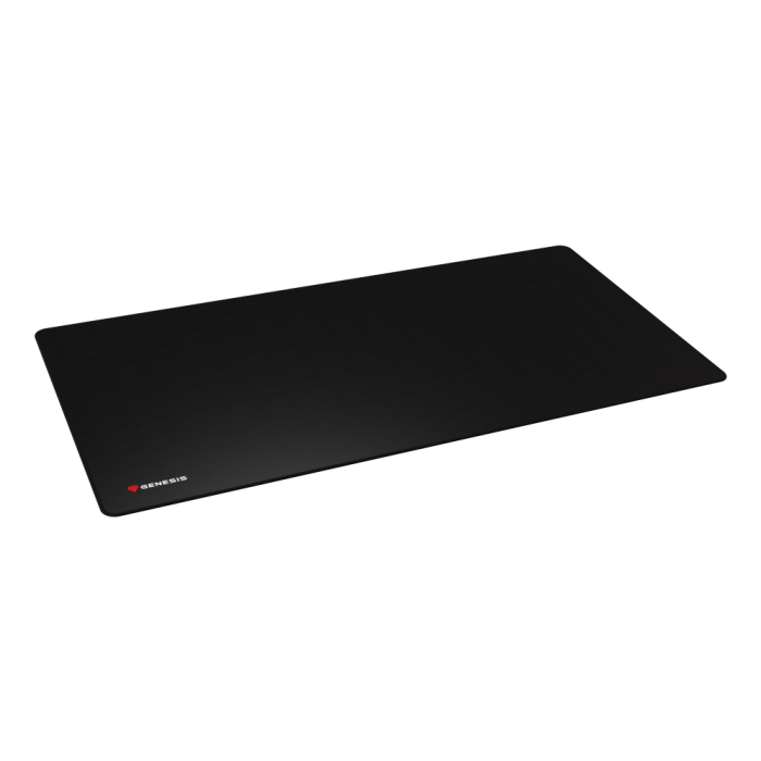 Genesis Carbon 500 MAXI LOGO Alfombrilla de Ratón Gaming, Superficie Speed, Antideslizante, Resistente al Agua, 900x450x2.5mm, Negro