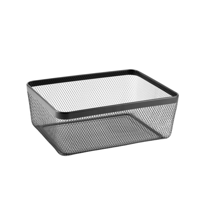Cesta de metal para organización 30.5 x 40.5 x 15.2 cm - Inde (6 Unidades) 1 Cesta de metal para organización 30.5 x 40.5 x 15.2 cm - Inde (6 Unidades) 1