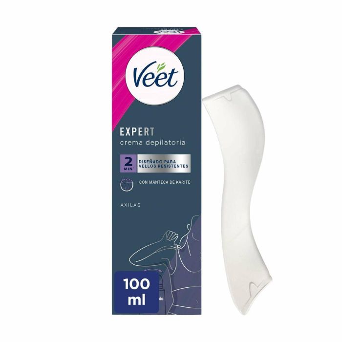 Veet EXPERT AXILAS Crema Depilatoria Zonas Sensibles Roll-On 100 ml para Depilación Suave 0 Veet EXPERT AXILAS Crema Depilatoria Zonas Sensibles Roll-On 100 ml para Depilación Suave 0