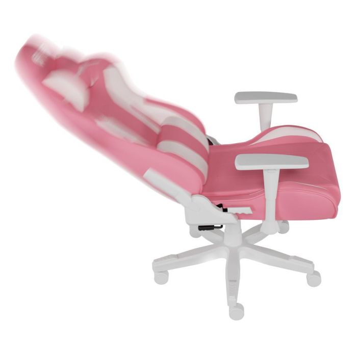 GENESIS Nitro 710 Silla Gaming de PC Ergonómica con Respaldo Ajustable y Reposabrazos 2D. Piel Ecológica Blanco - Soporta 150kg 4