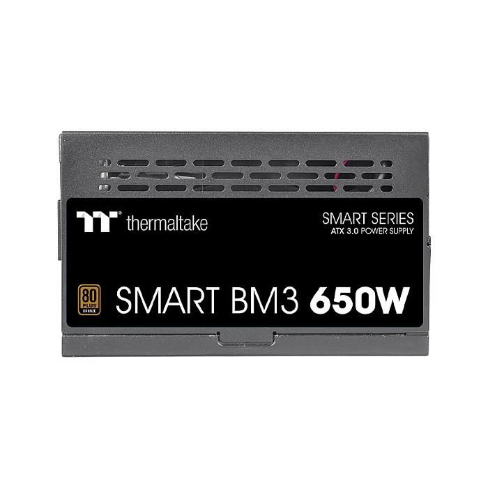 Thermaltake Smart BM3 Fuente de Alimentación 650W 80+ Bronze ATX 3.0 Semimodular Thermaltake Smart BM3 Fuente de Alimentación 650W 80+ Bronze ATX 3.0 Semimodular