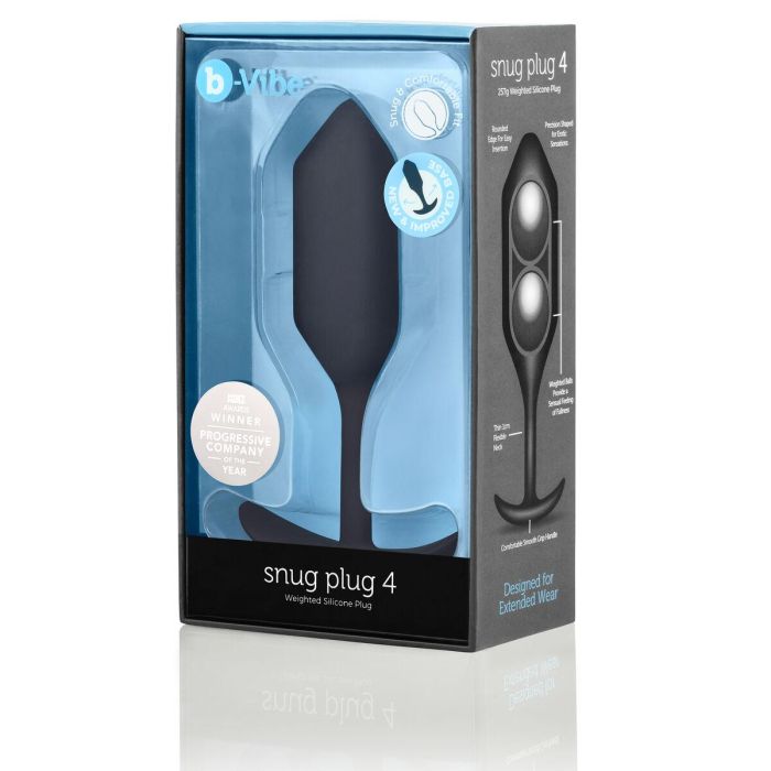 Plug Anal B-Vibe 96779 Negro 3 Plug Anal B-Vibe 96779 Negro 3