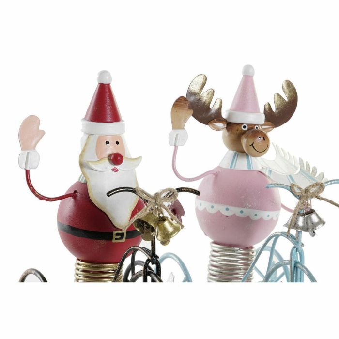 Decoracion Navidad Tradicional DKD Home Decor Rojo Azul Celeste 9 x 19 x 15 cm (2 Unidades) 1 Decoracion Navidad Tradicional DKD Home Decor Rojo Azul Celeste 9 x 19 x 15 cm (2 Unidades) 1