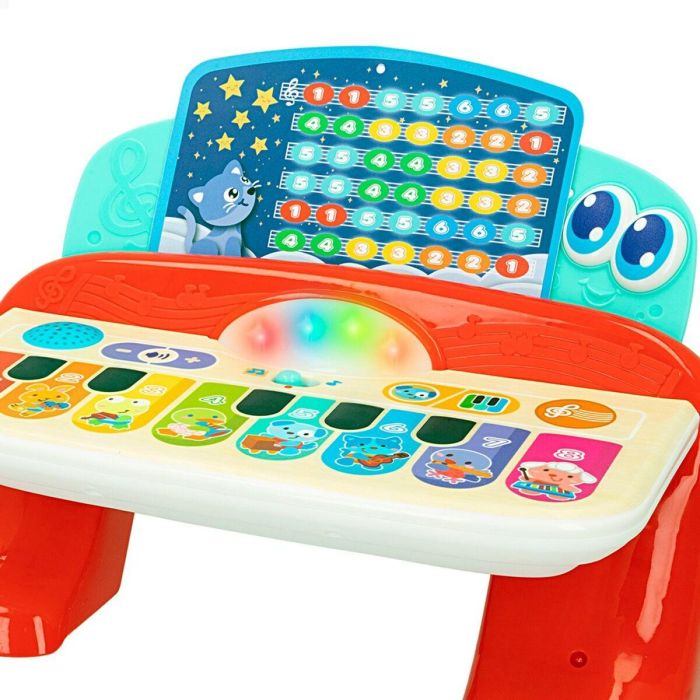 Piano Interactivo para Bebé Winfun 27 x 16 x 18 cm (2 Unidades) 2 Piano Interactivo para Bebé Winfun 27 x 16 x 18 cm (2 Unidades) 2