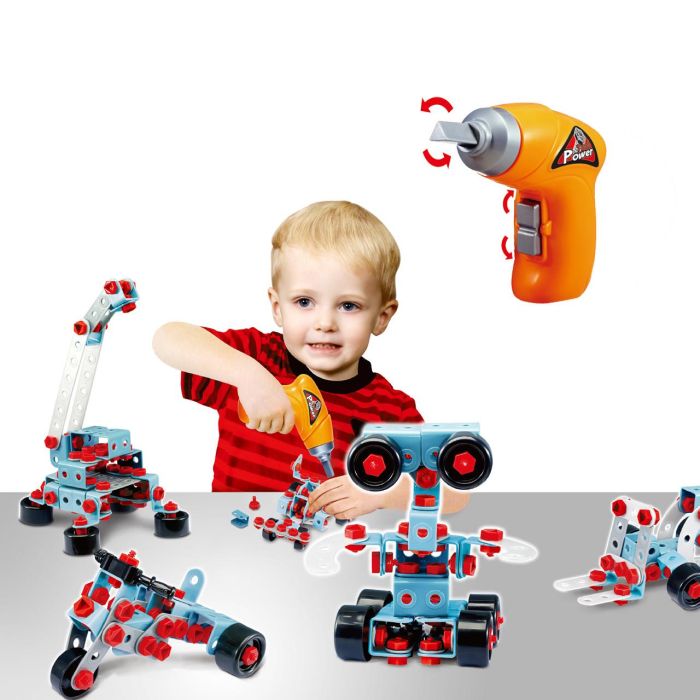 Tachan Set De Mecano Construcciones 208 Pcs +3 Años 1