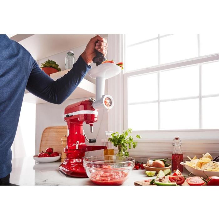 Kitchenaid 5KSMFGA Accesorio Picadora de Carne con Cuchilla de Acero Inoxidable, para Carnes, Pescados y Verduras 4 Kitchenaid 5KSMFGA Accesorio Picadora de Carne con Cuchilla de Acero Inoxidable, para Carnes, Pescados y Verduras 4