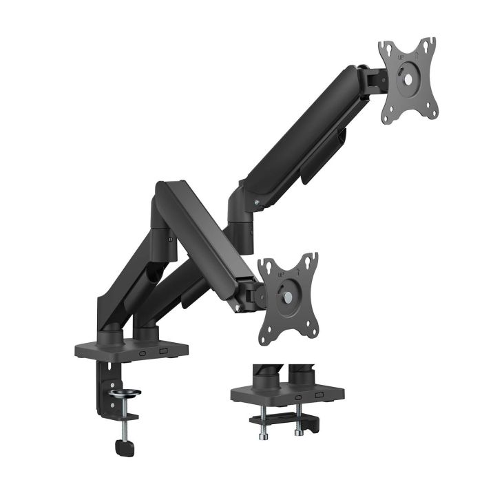 AISENS - SOPORTE DE MESA ECO CONTRAPESO GIRATORIO E INCLINABLE PARA MONITOR/TV 9KG (3 PIVOTES, 2 BRAZOS) DE 17-32, NEGRO AISENS - SOPORTE DE MESA ECO CONTRAPESO GIRATORIO E INCLINABLE PARA MONITOR/TV 9KG (3 PIVOTES, 2 BRAZOS) DE 17-32, NEGRO