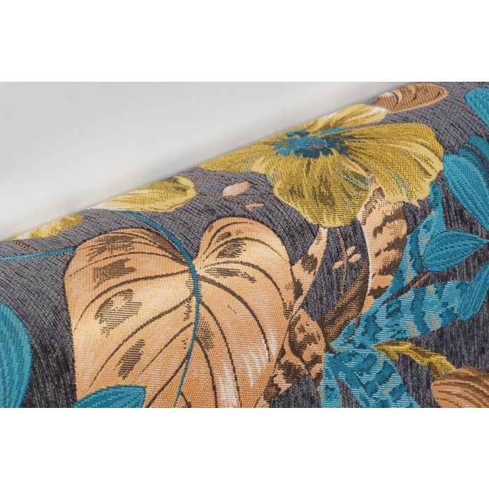 DKD Home Decor Cabecero Cama Tropical Hojas 10 x 60 x 160 cm Poliester Madera MDF 3 DKD Home Decor Cabecero Cama Tropical Hojas 10 x 60 x 160 cm Poliester Madera MDF 3