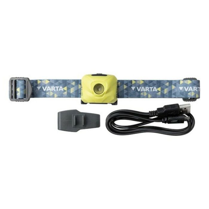 Linterna LED para la Cabeza Varta H30R 300 lm IPX4 3 W Amarillo 2 Linterna LED para la Cabeza Varta H30R 300 lm IPX4 3 W Amarillo 2