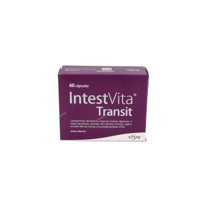 VITAE IntestVita Transit 60 Cápsulas para el Tránsito Intestinal y Regeneración Flora