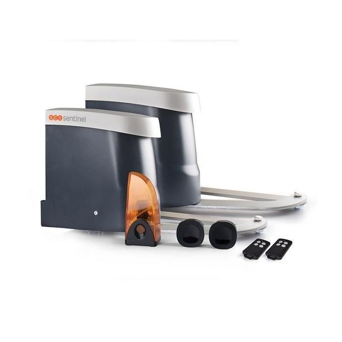 SCS Sentinel OpenGate 2 Kit Motorización Puerta Batiente 24V Articulada hasta 5m 500kg con 2 Mandos, Fotocélulas y Luz LED 0 SCS Sentinel OpenGate 2 Kit Motorización Puerta Batiente 24V Articulada hasta 5m 500kg con 2 Mandos, Fotocélulas y Luz LED 0