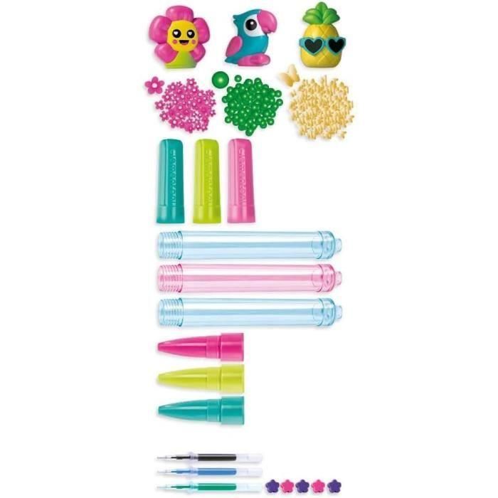 Clementoni - Crea tus bolígrafos - Mini taller de bolígrafos - Tema tropical - 3 para crear - A partir de 6 años 3 Clementoni - Crea tus bolígrafos - Mini taller de bolígrafos - Tema tropical - 3 para crear - A partir de 6 años 3