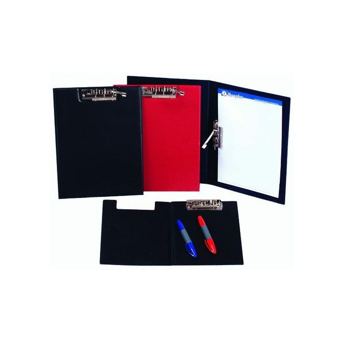 Carpeta Con Pinza Miniclip Superior Iberplas Pvc Fº Burdeos