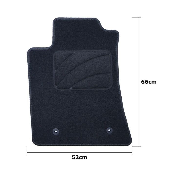Set de Alfombrillas para Coche OCC Motorsport OCCTY0004 TOYOTA AVENSIS 5 Piezas 3 Set de Alfombrillas para Coche OCC Motorsport OCCTY0004 TOYOTA AVENSIS 5 Piezas 3