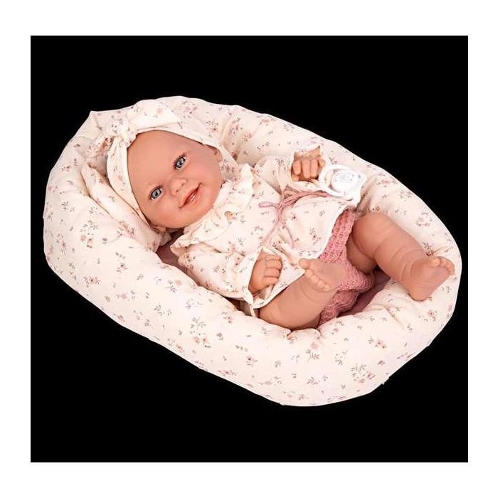 Muñeca elegance 33 cm babyto beige c/capazo (cuerpo vinyl, sexo niña) 5