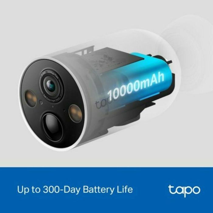 TP-Link Tapo C425 Cámara de Seguridad IP Exterior Inalámbrica WiFi 4MP 2K Batería 10000mAh Visión Nocturna Audio 2 Vías IP66 23 TP-Link Tapo C425 Cámara de Seguridad IP Exterior Inalámbrica WiFi 4MP 2K Batería 10000mAh Visión Nocturna Audio 2 Vías IP66 23