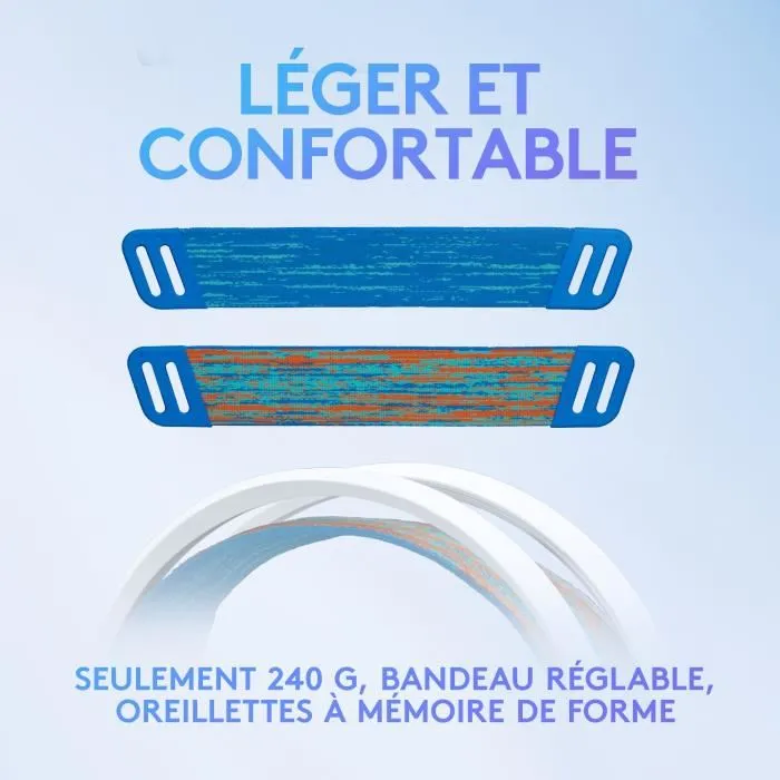 Logitech Auriculares Gaming G335, Jack 3.5mm, Micrófono, Blanco 1 Logitech Auriculares Gaming G335, Jack 3.5mm, Micrófono, Blanco 1