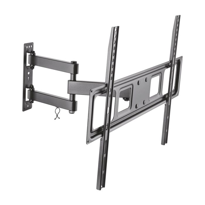 Aisens Soporte de Pared Eco Giratorio Inclinable y Nivelable para TV-Monitor de 37"-70", Negro, Carga Máxima 35kg