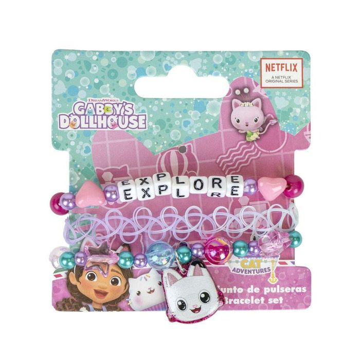 Bisuteria pulsera gabby´s dollhouse 8.9 x 8.9 x 1.0 cm 1 Bisuteria pulsera gabby´s dollhouse 8.9 x 8.9 x 1.0 cm 1