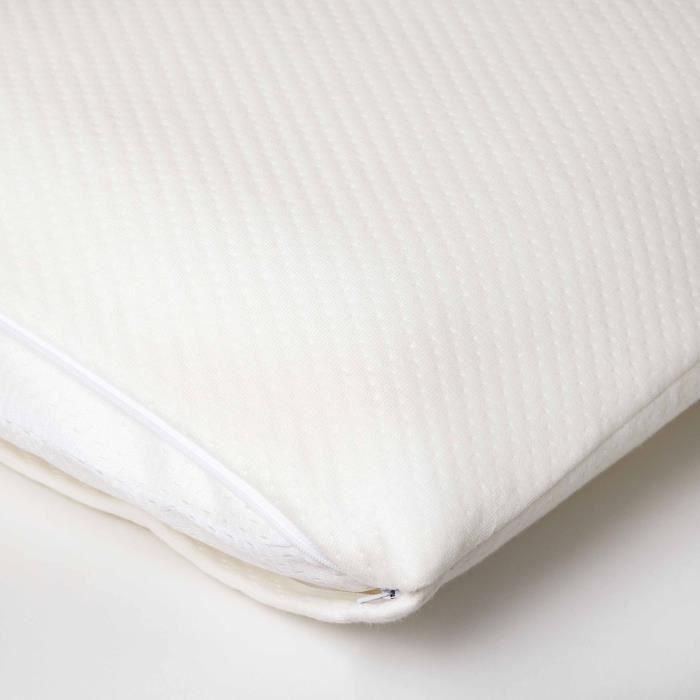 TOISON D'OR - Almohada viscoelástica - Mastermind - 60x40cm - Blanco 2 TOISON D'OR - Almohada viscoelástica - Mastermind - 60x40cm - Blanco 2